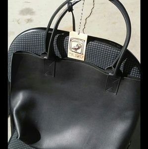 Bubo Large Leather Tote Bag/Purse